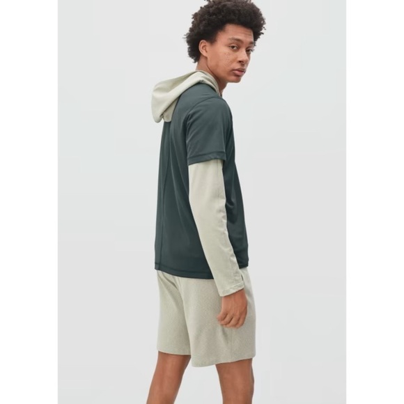 EVERLANE Men's The Sport Tee in Evergreen XXL - Picture 2 of 10